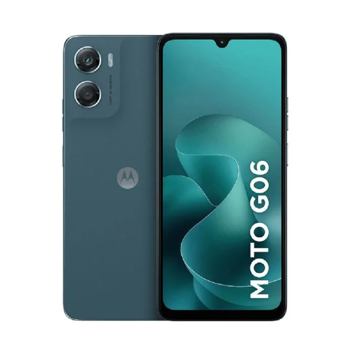 Smartphone Motorola Moto G06 4G 128GB 4GB RAM Tela 6,9" HD+ 120Hz Câmera 50MP Bateria 5200mAh Android 15 Azul Marinho