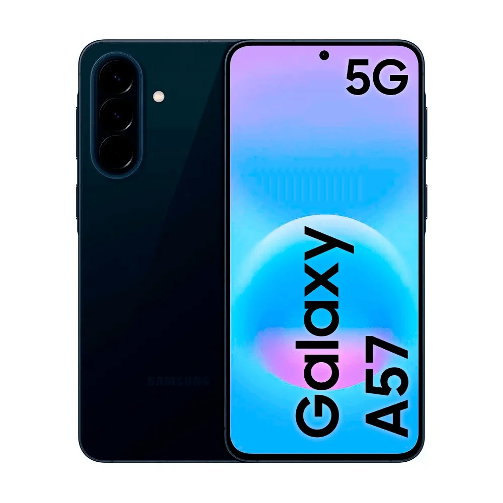 Smartphone Samsung Galaxy A57 5G 128GB 8GB RAM Tela 6,7" Super AMOLED 120Hz Câmera 50MP IP68 Azul Escuro