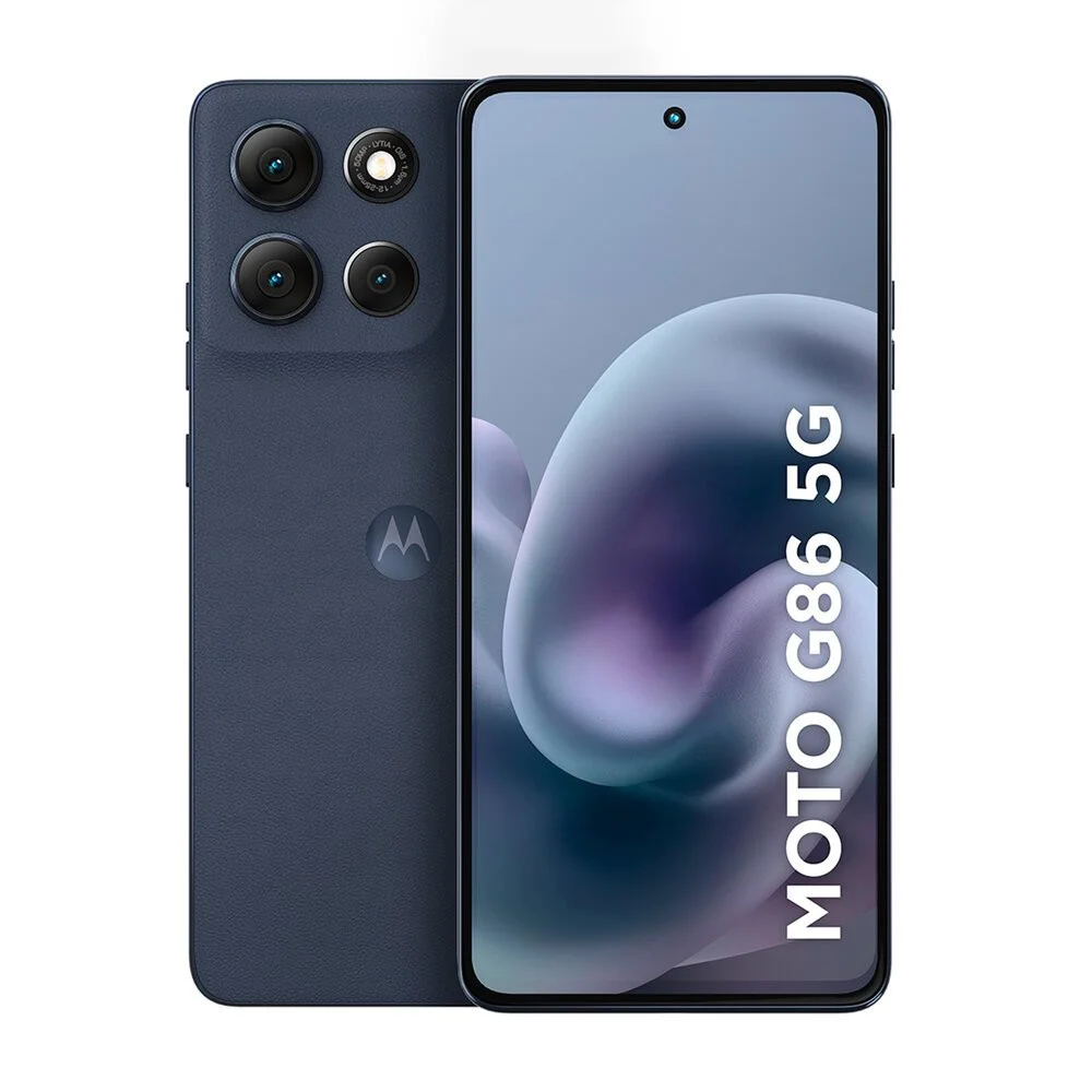 Smartphone Motorola Moto G86 5G 256GB 8GB RAM Tela 6,7" pOLED 1.5K 120Hz Câmera 50MP Sony LYTIA IP68 Grafite