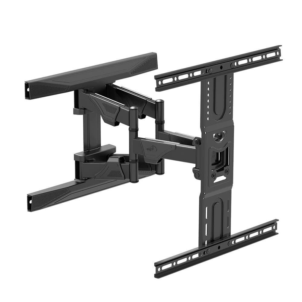Suporte Articulado de Parede ELG A02V6N para TVs de 32" a 86", VESA até 600x400mm, Suporta até 46kg, Preto