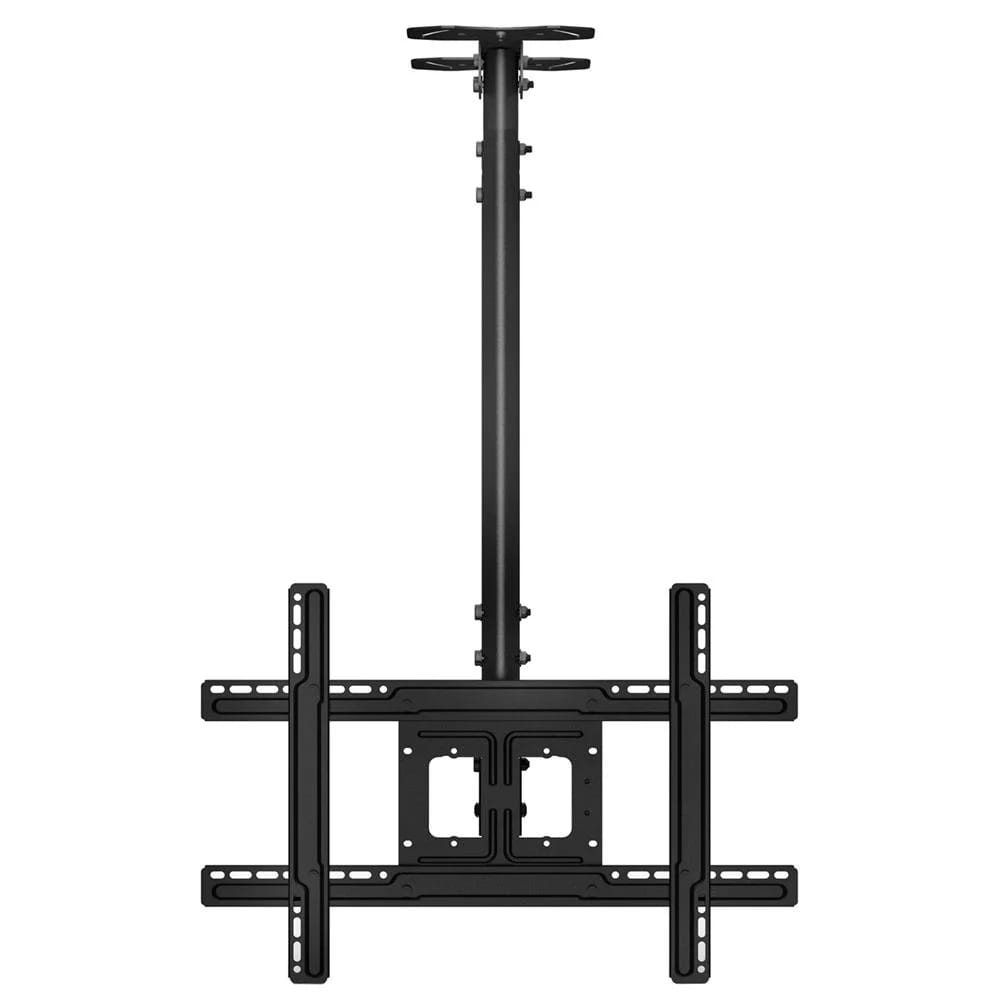 Suporte de Teto Giratório e Inclinável ELG A05V6 para TVs de 26" a 75", Ajuste de Altura, VESA até 600x400mm, Suporta até 68kg, Preto