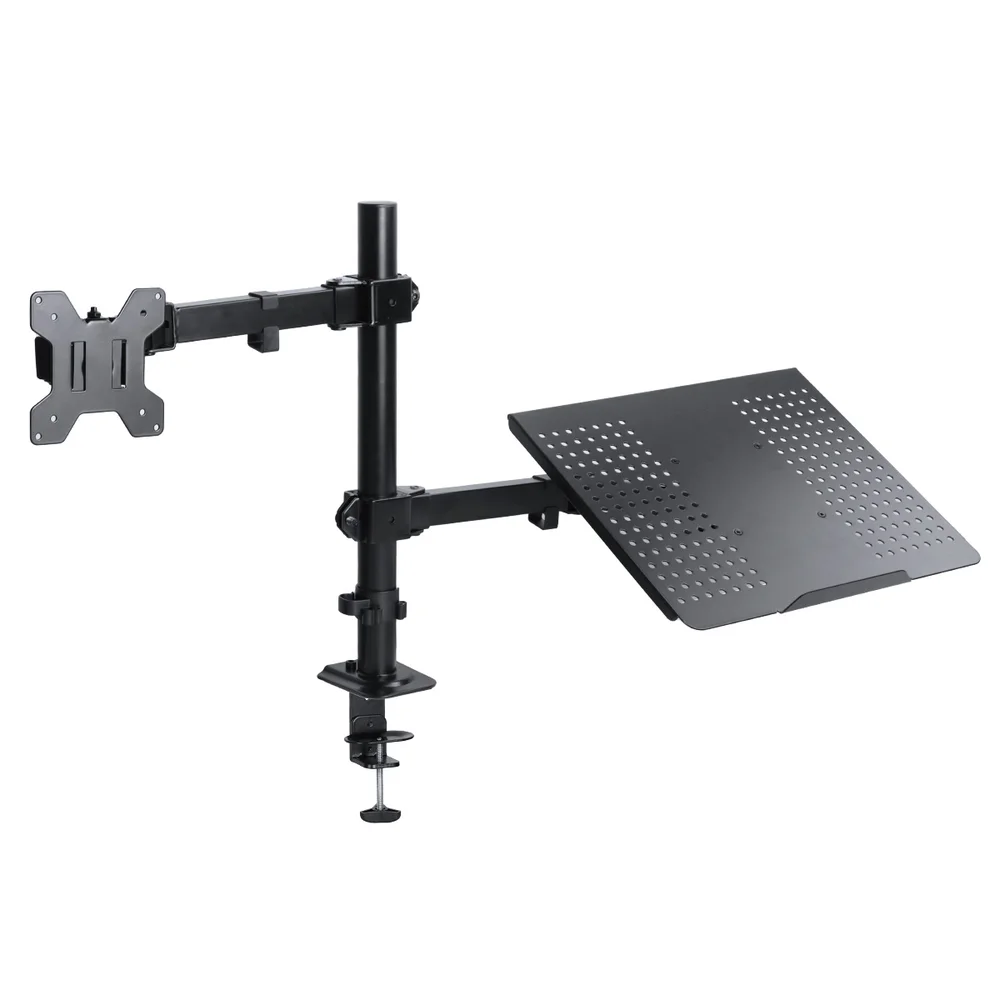Suporte de Mesa Vinik SMN500 para Monitor e Notebook Articulação Dupla